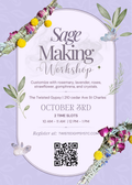 Sage Making Workshop 10 AM–11 AM